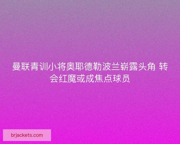 曼联青训小将奥耶德勒波兰崭露头角 转会红魔或成焦点球员 曼联青训小将奥耶德勒波兰崭露头角 转会红魔或成焦点球员